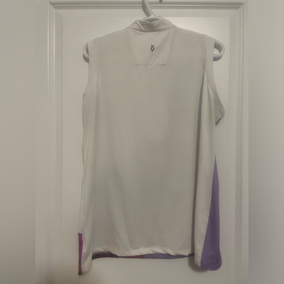 NANCY LOPEZ sleeveless golf shirt - like new! Size XL - Picture 2 of 6